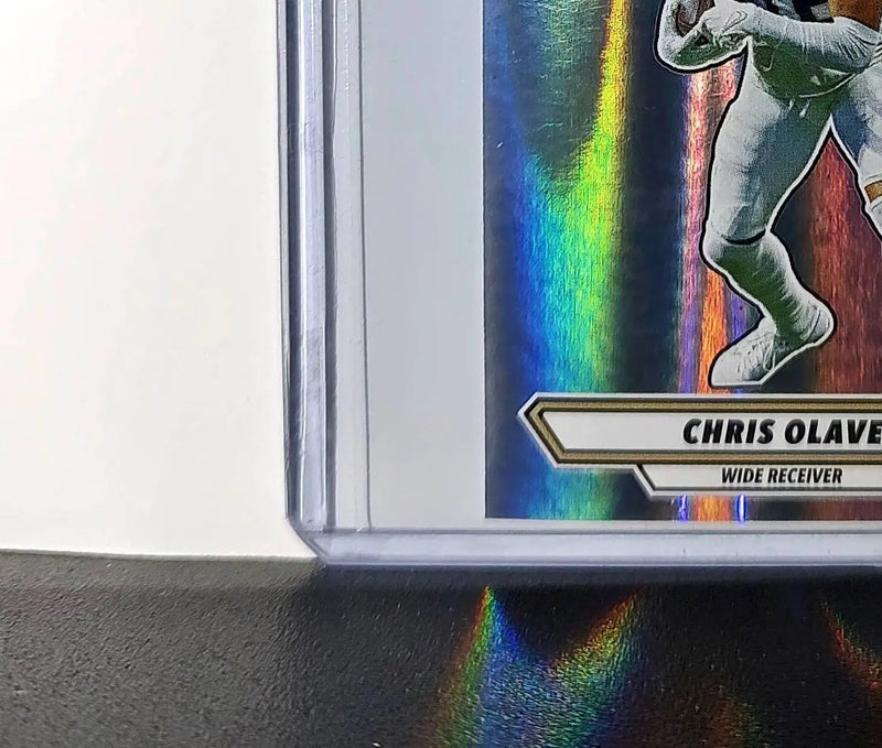 Chris Olave 2025 Panini NFL #459 Foil Sticker New Orleans Saints