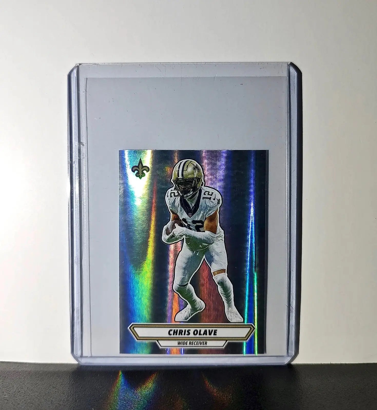 Chris Olave 2025 Panini NFL #459 Foil Sticker New Orleans Saints