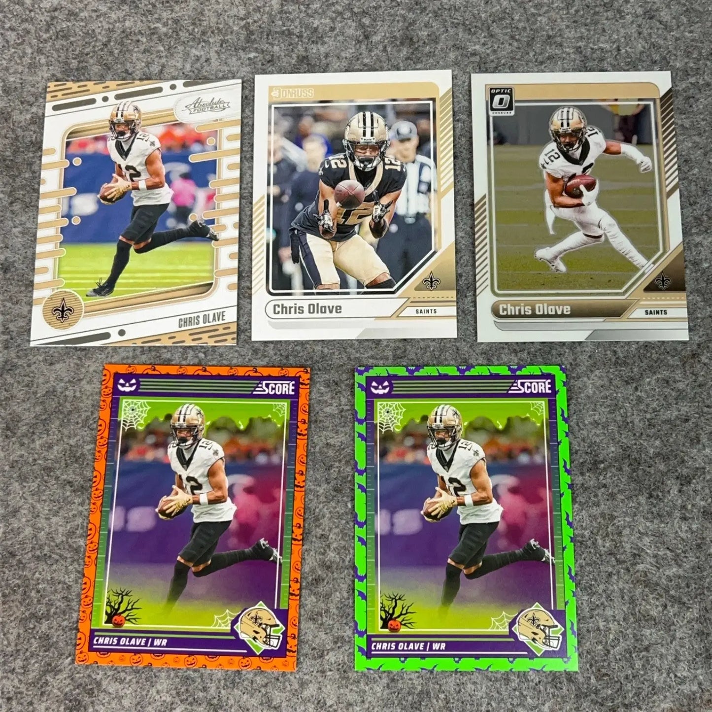 Chris Olave New Orleans Saints Football Card 2024 NFL Sports You Pick Choose Set - Football Card Single