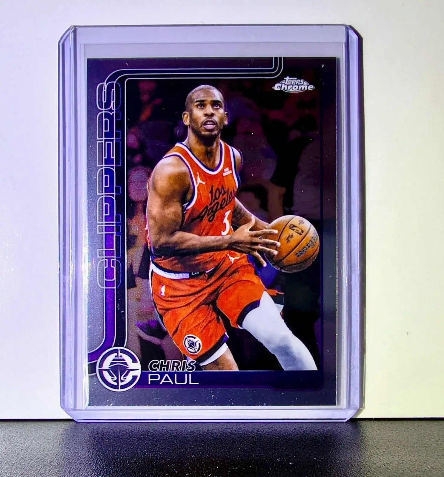 Chris Paul 2025-26 NBA Topps Chrome Update #83 Basketball Card Clippers - Basketball Card Single