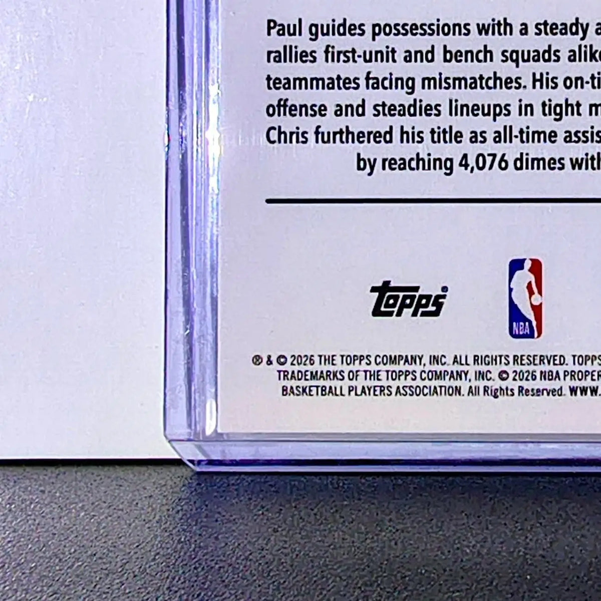 Chris Paul 2025-26 NBA Topps Chrome Update #83 Basketball Card Clippers - Basketball Card Single