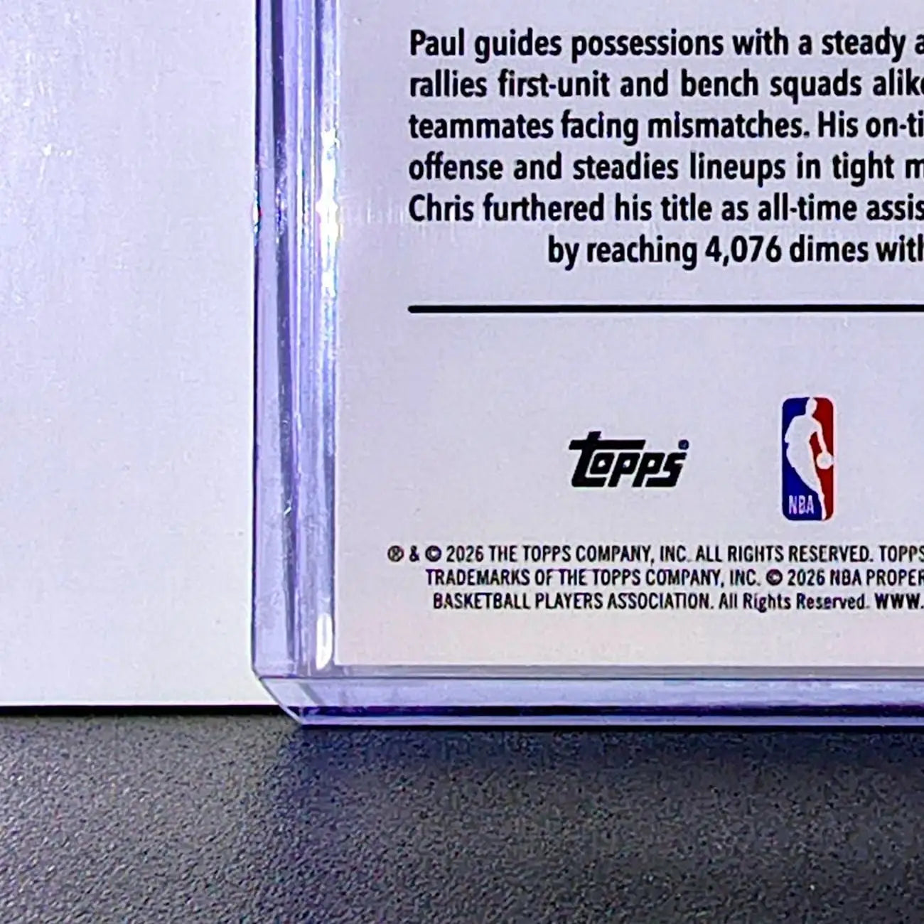 Chris Paul 2025-26 NBA Topps Chrome Update #83 Basketball Card Clippers - Basketball Card Single