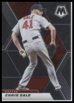 Chris Sale 2021 Panini Mosaic #6 Boston Red Sox - Baseball Card Single