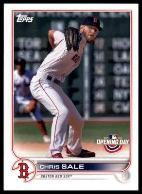 Chris Sale 2022 Topps Opening Day #142 Boston Red Sox - Baseball Card Single