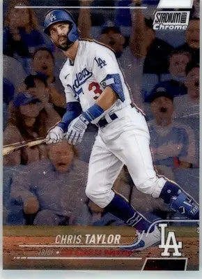 Chris Taylor - 2022 Stadium Club Chrome - #171 - Baseball - Baseball Card Single