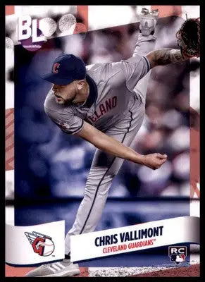 Chris Vallimont Rookie 2024 Topps Big League #98 Cleveland Guardians - Baseball Card Single