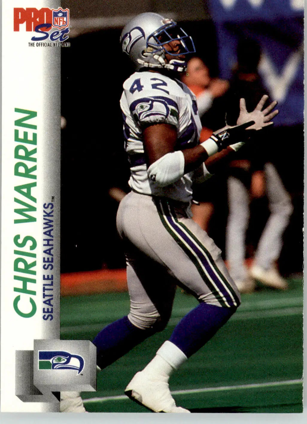Chris Warren - 1992 Pro Set - #659 - Football - Football Card Single