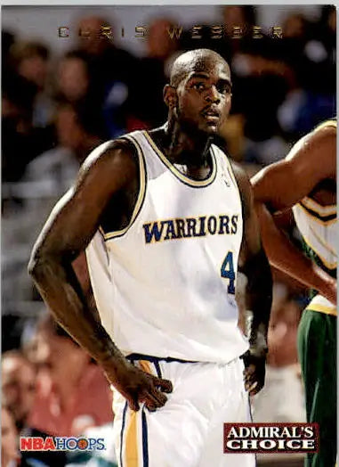 Chris Webber - 1993-94 Hoops - #AC5 - Admiral’s Choice Basketball - Basketball Card Single