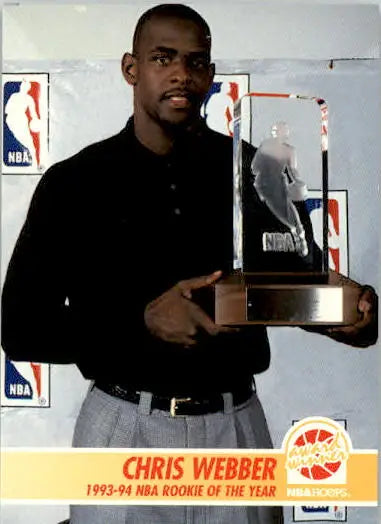 Chris Webber - 1994-95 Hoops - #259 - Basketball - Basketball Card Single