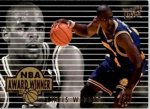 Chris Webber - 1994-95 Ultra - #4 - NBA Award Winners Basketball - Basketball Card Single
