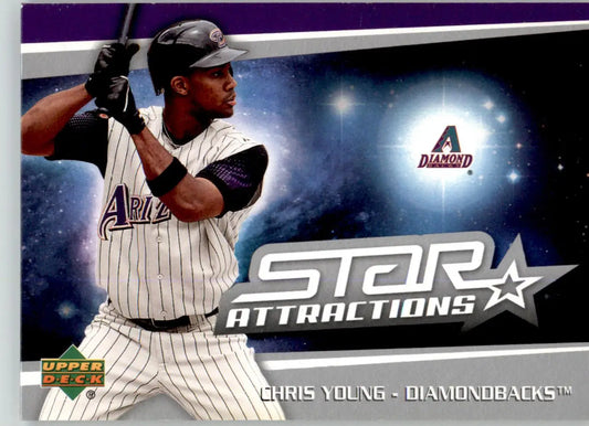Chris Young - 2006 Upper Deck - #SA-CY - Star Attractions Baseball - Baseball Card Single