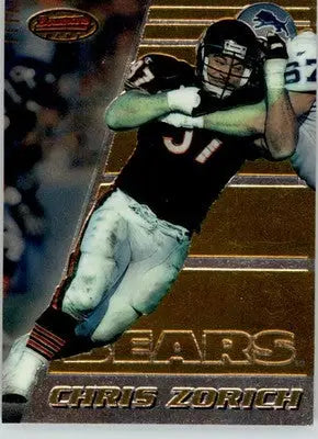 Chris Zorich - 1996 Bowman’s Best - #37 - Football - Football Card Single