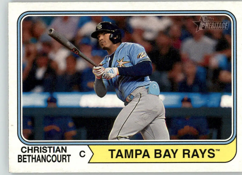 Christian Bethancourt - 2023 Topps Heritage - #502 - Baseball