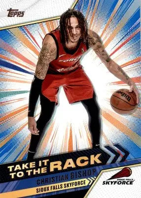 Christian Bishop - 2023-24 Topps G-League - #TTR-16 - Take It to the Rack - Basketball Card Single