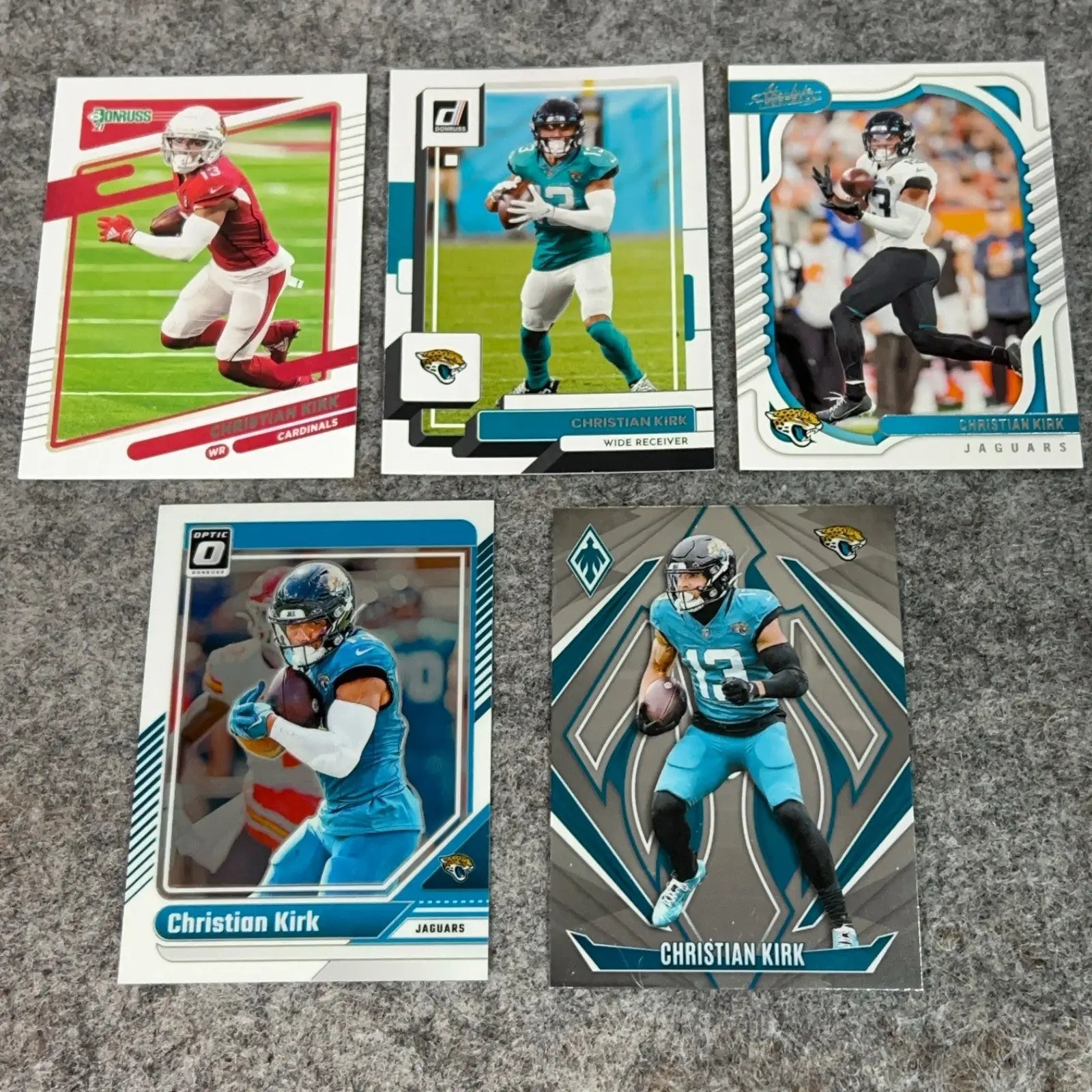 Christian Kirk Arizona Cardinals Jacksonville Jaguars Football Card 2021 - 2024 - Football Card Single