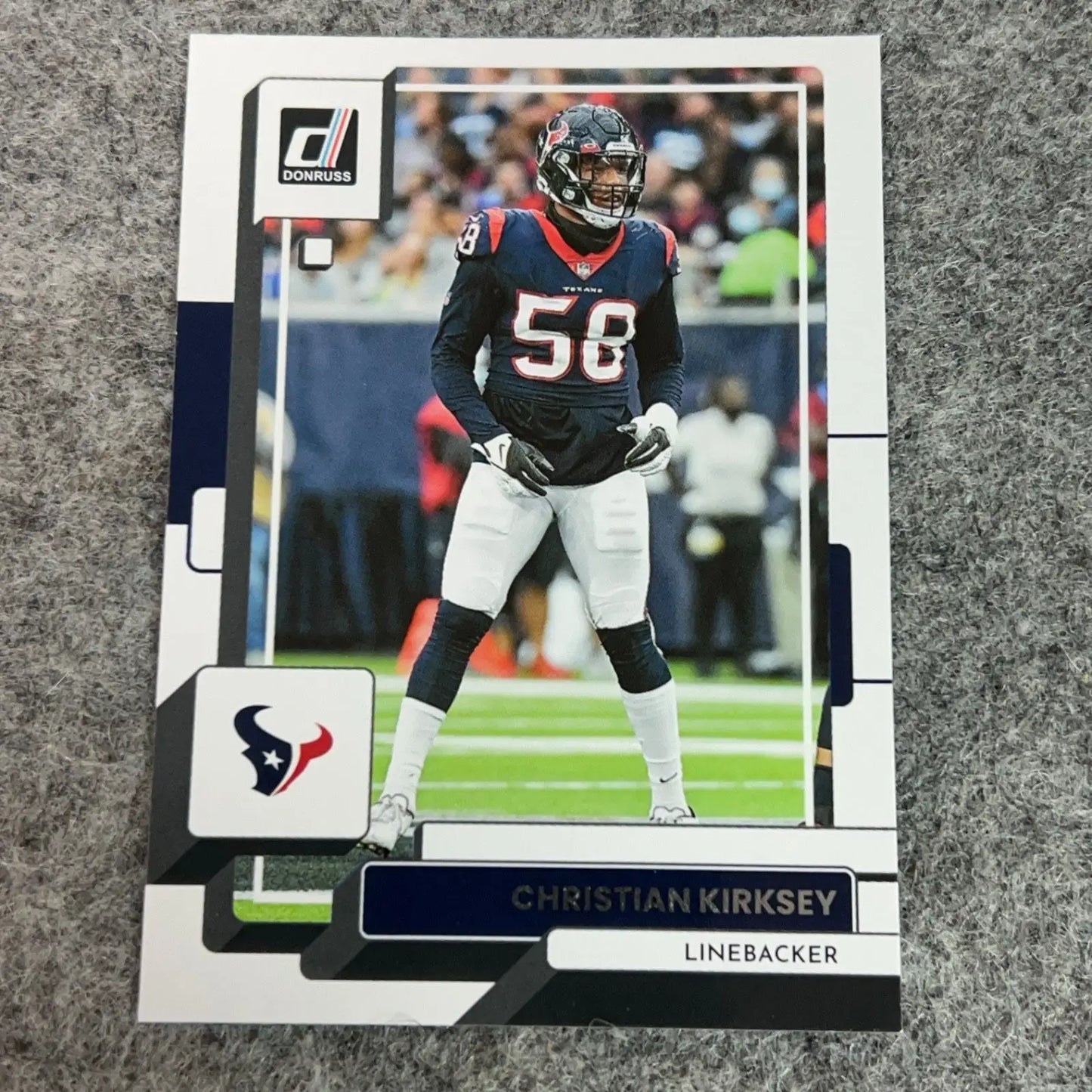 Christian Kirksey Houston Texans Football Card 2022 NFL Sports You Pick Choose - 2022 Panini Donruss #45 - Football