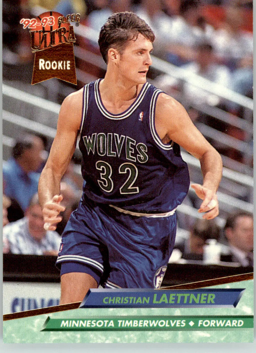 Christian Laettner - 1992-93 Ultra - #304 - RC Basketball - Basketball Card Single