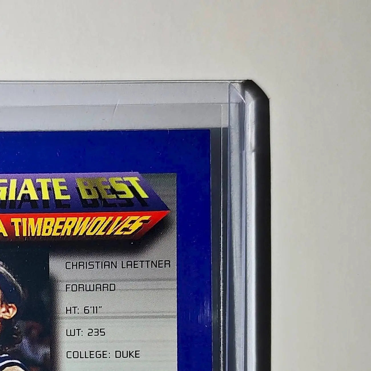 Christian Laettner 1994-95 Topps Finest #207 Collegiate Best