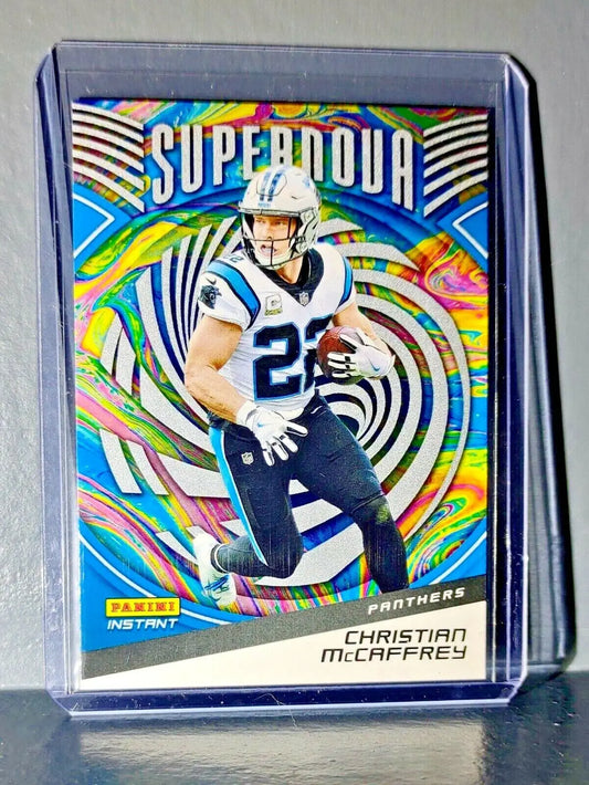 Christian McCaffrey 2021 Panini NFL Instant Supernova #4 Football Card 1 of 3357 - Football Card Single