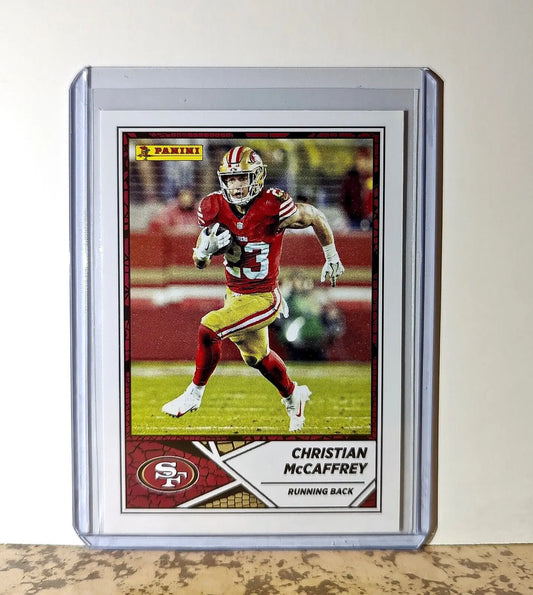 Christian McCaffrey 2024 Panini NFL #46 Sticker Card San Francisco 49ers - Football Card Single