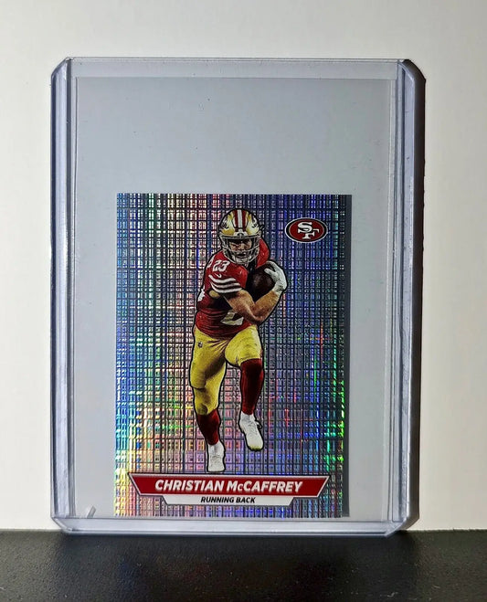 Christian McCaffrey 2024 Panini NFL Sticker #536 Foil San Francisco 49ers - Football Card Single