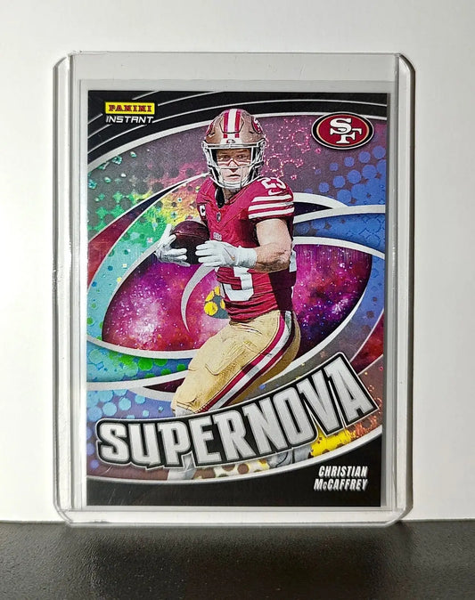 Christian McCaffrey 2024 Panini Supernova NFL #15 Football SF 49ers 1/451 - Football Card Single