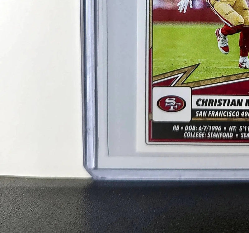 Christian McCaffrey 2025 Panini NFL #521 Sticker 49ers