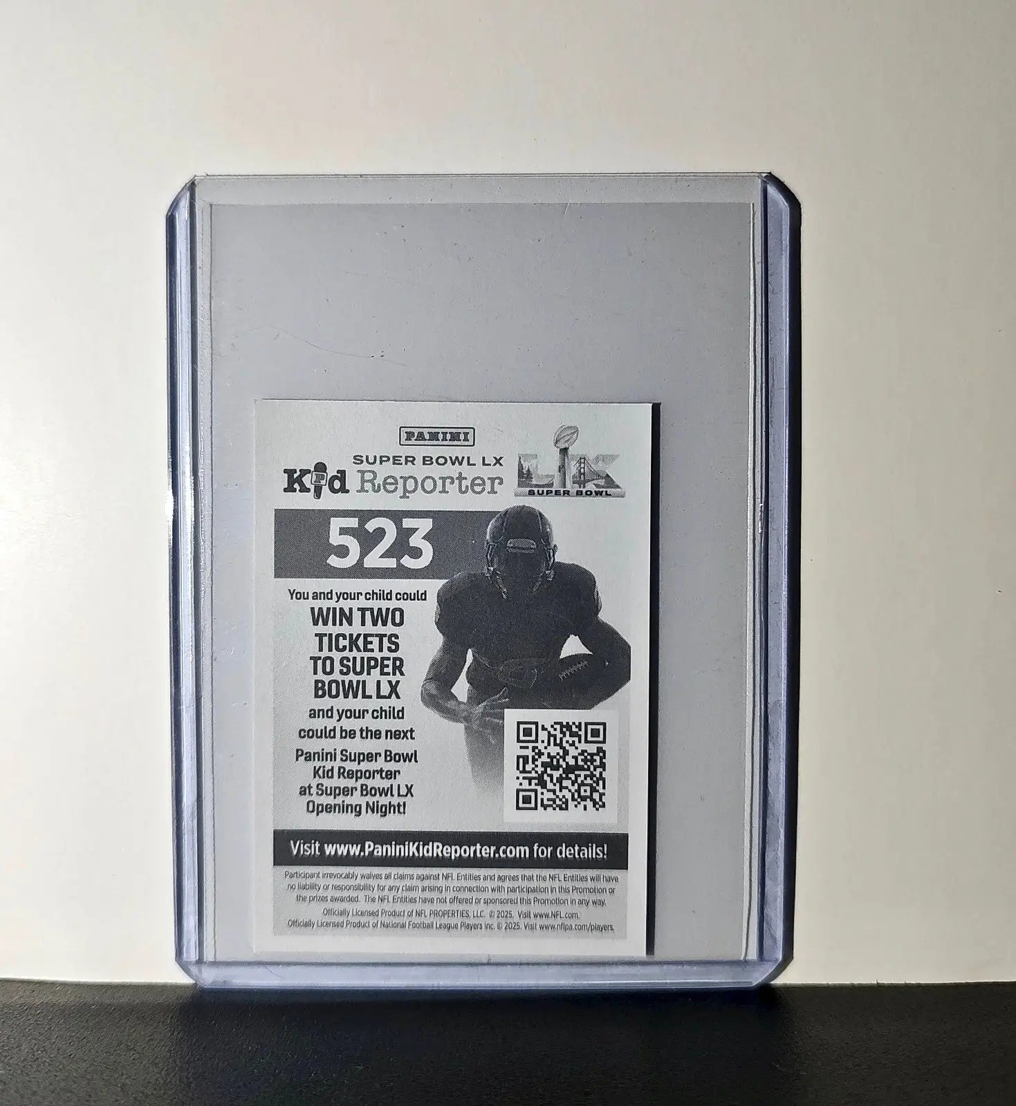 Christian McCaffrey 2025 Panini NFL #523 Foil Sticker 49ers