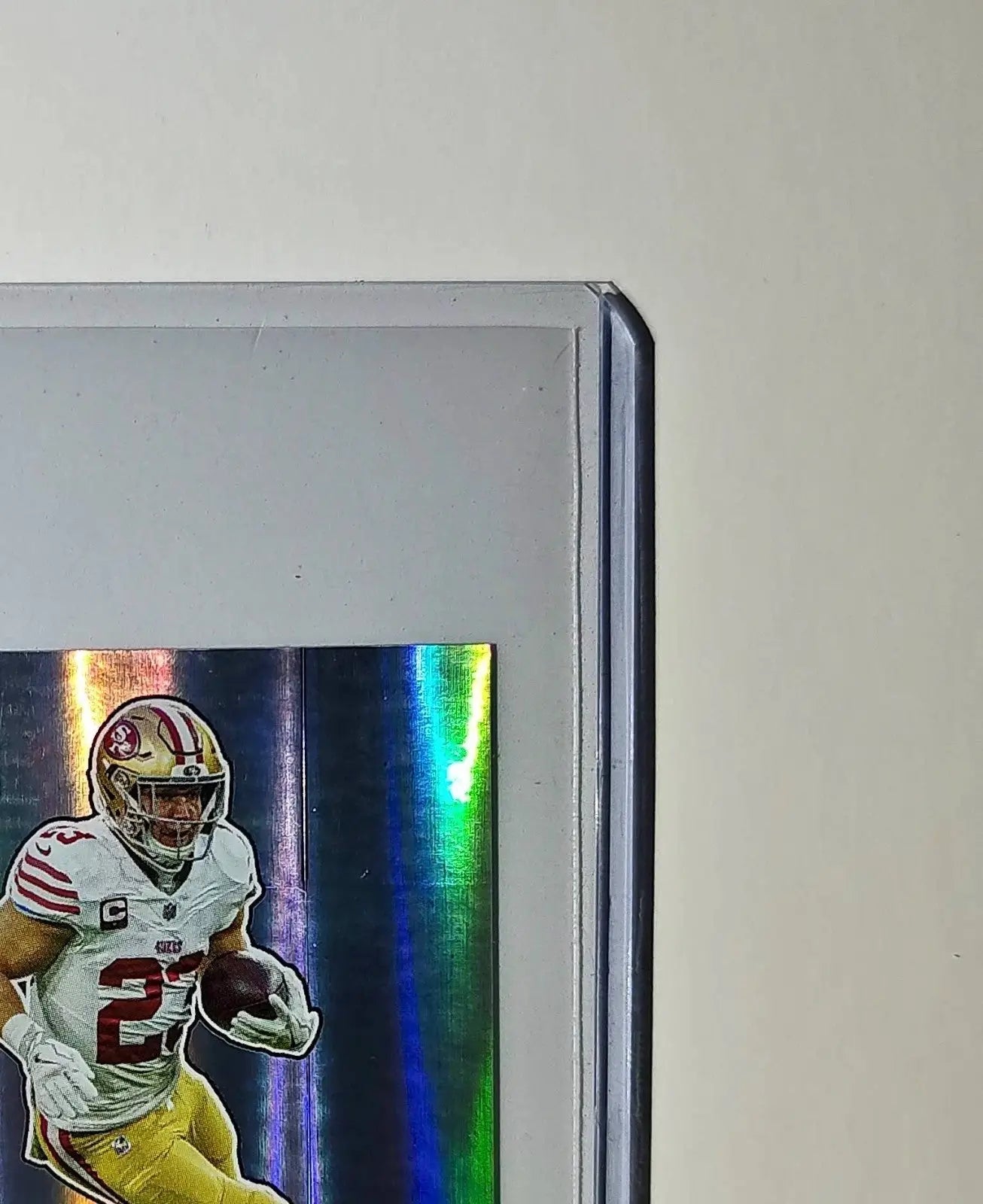 Christian McCaffrey 2025 Panini NFL #523 Foil Sticker 49ers - Football Card Single