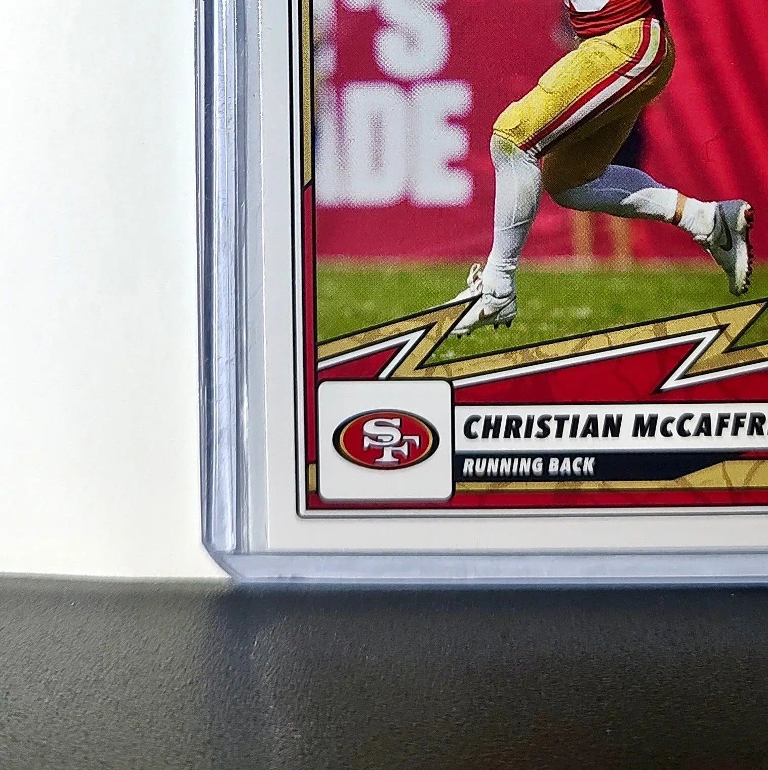 Christian McCaffrey 2025 Panini NFL #68 Sticker Card San Francisco 49ers - Football Card Single