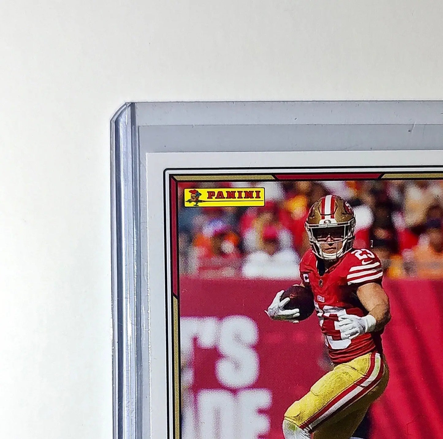 Christian McCaffrey 2025 Panini NFL #68 Sticker Card San Francisco 49ers - Football Card Single