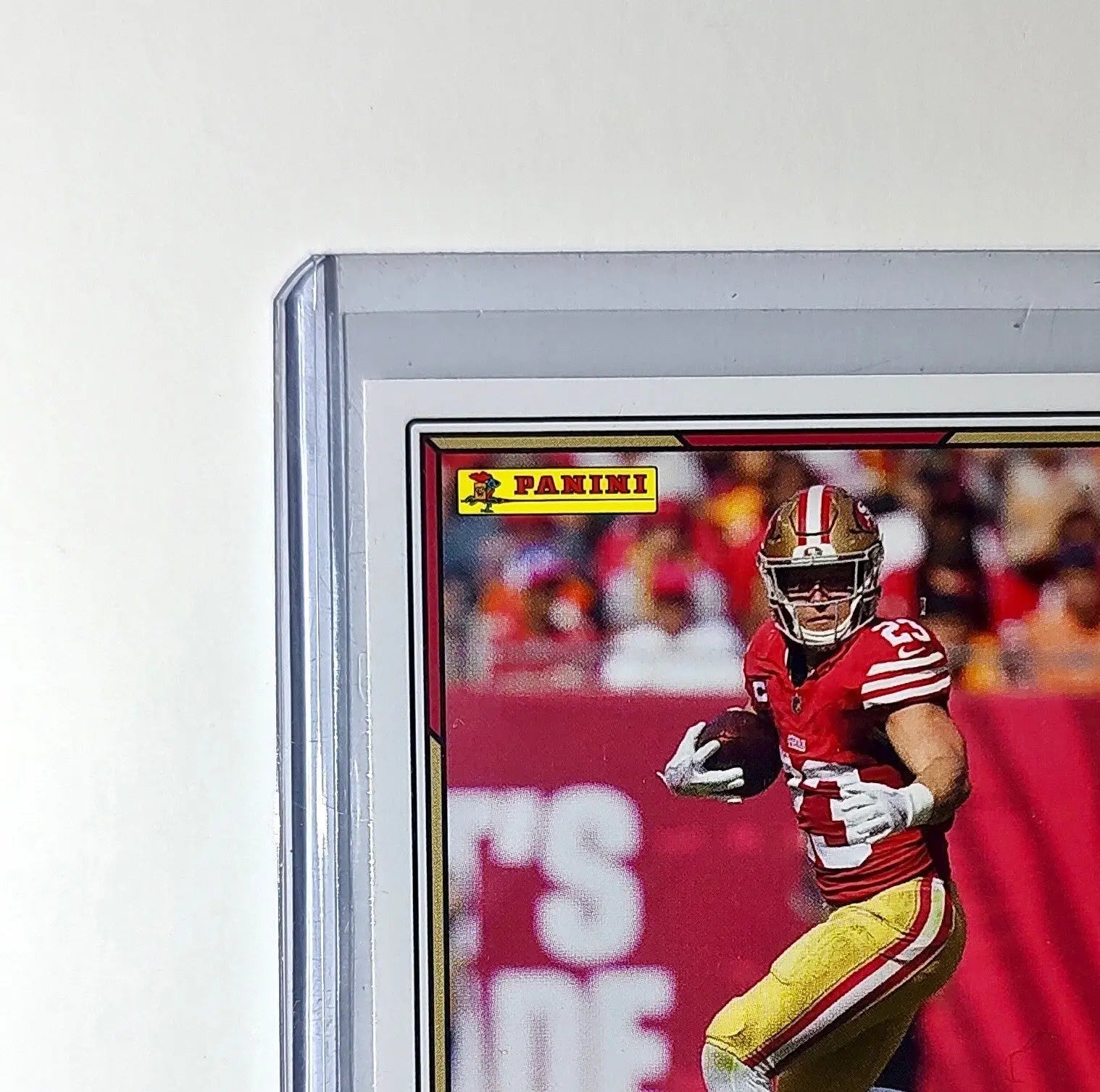 Christian McCaffrey 2025 Panini NFL #68 Sticker Card San Francisco 49ers - Football Card Single