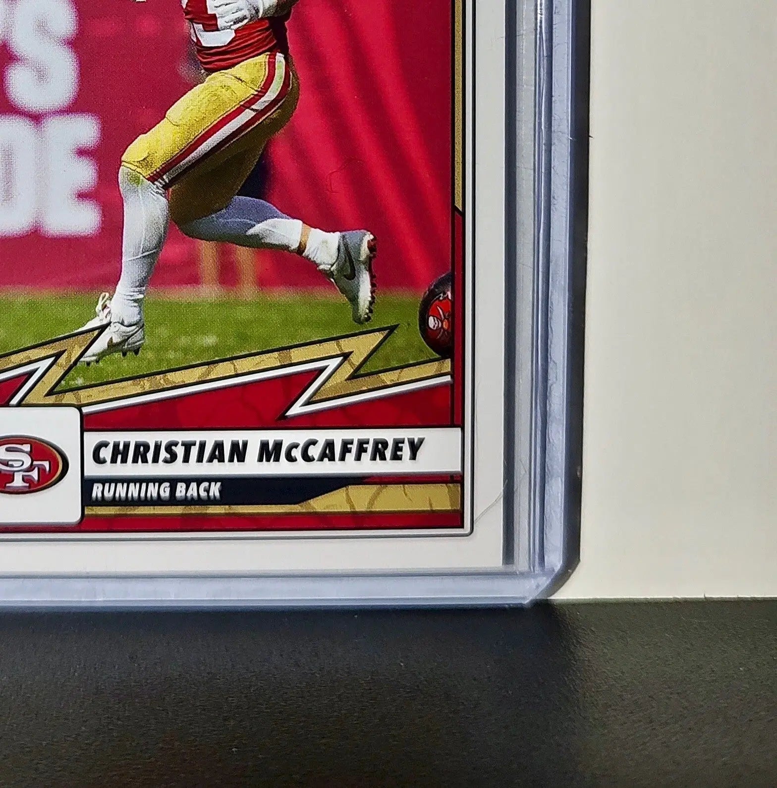Christian McCaffrey 2025 Panini NFL #68 Sticker Card San Francisco 49ers - Football Card Single