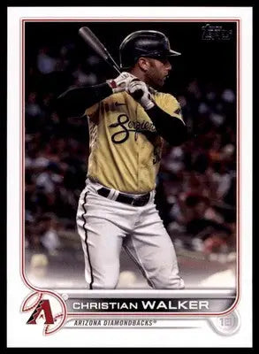 Christian Walker 2022 Topps #75 Arizona Diamondbacks - Baseball Card Single