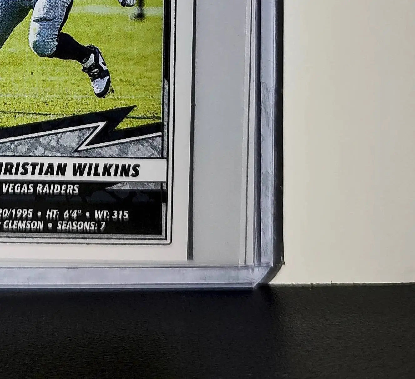 Christian Wilkins 2025 Panini NFL #271 Sticker Las Vegas Raiders