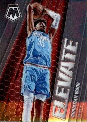 Christian Wood - 2020-21 Panini Mosaic - #10 - Elevate Basketball - Basketball Card Single
