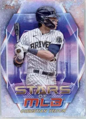 Christian Yelich - 2023 Topps - #SMLB-11 - Stars of MLB Baseball - Baseball Card Single