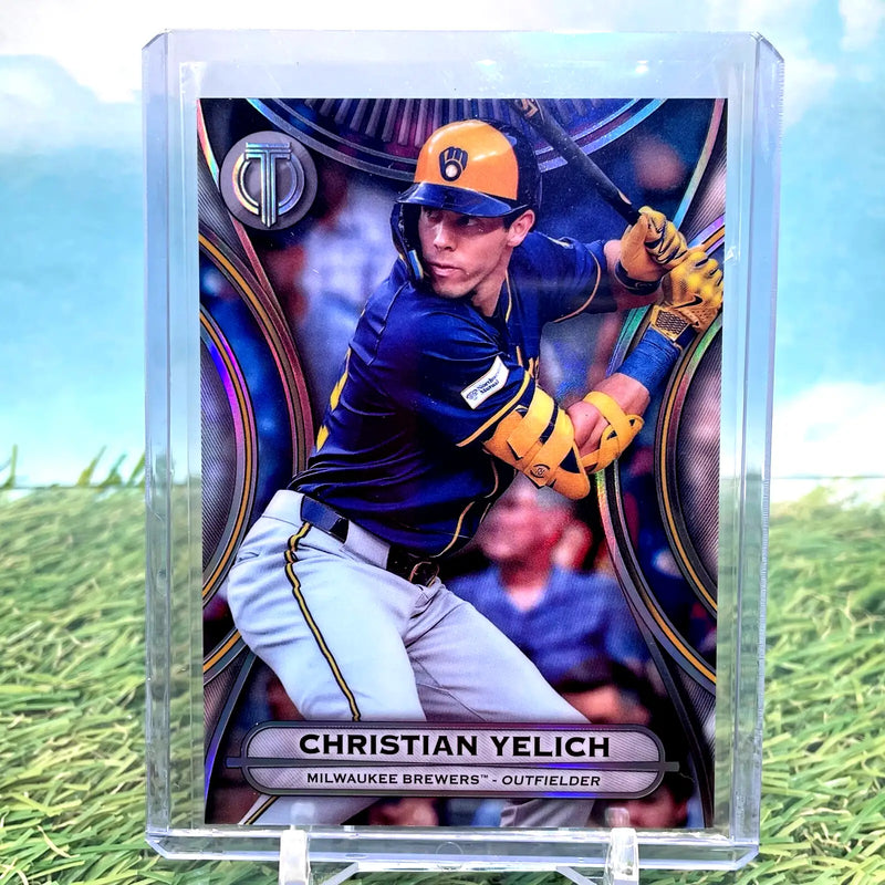 Christian Yelich 2025 Topps Tribute #21 Milwaukee Brewers High Quality - Baseball Card Single