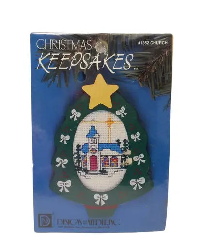 Christmas Keepsakes ’Church’ 18ct. Kit #1352 Designs for Needle. ID:33556 - Other