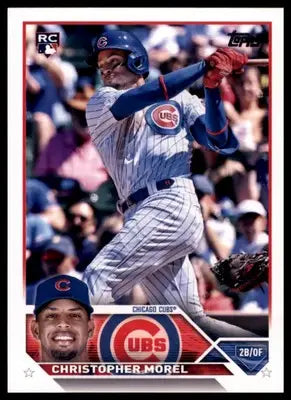 Christopher Morel Rookie 2023 Topps #308 Chicago Cubs - Baseball Card Single