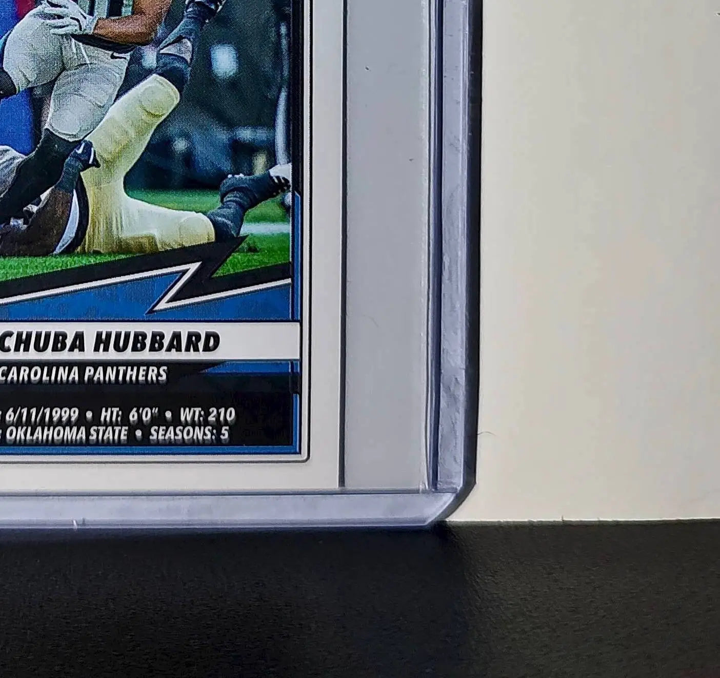 Chuba Hubbard 2025 Panini NFL #441 Sticker Carolina Panthers