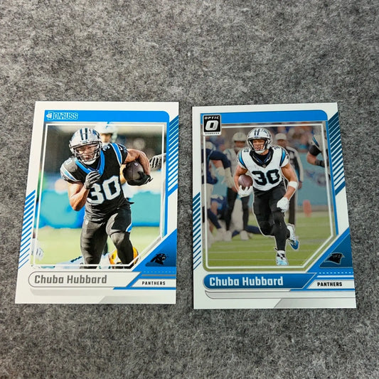 Chuba Hubbard Carolina Panthers Football Card 2024 NFL Sports You Pick Choose - Football Card Single