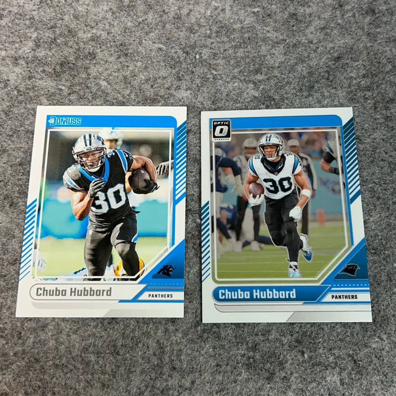 Chuba Hubbard Carolina Panthers Football Card 2024 NFL Sports You Pick Choose - Football Card Single