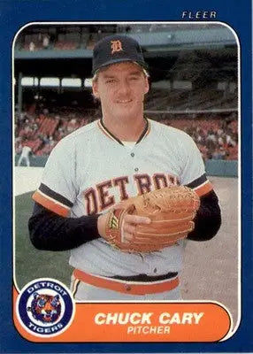 Chuck Cary - 1986 Fleer Update - #U-21 - Baseball - Baseball Card Single