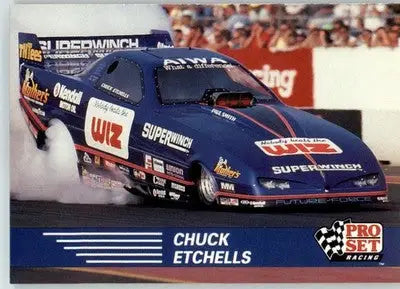 Chuck Etchells’ Car - 1991 Pro Set NHRA - #78 - Racing - Racing Card Single