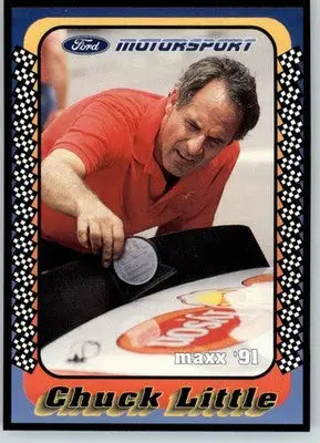 Chuck Little - 1991 Maxx Ford Motorsport - #17 - Racing - Racing Card Single
