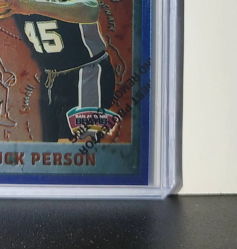Chuck Person 1995-96 Topps Finest NBA #146 Card San Antonio Spurs
