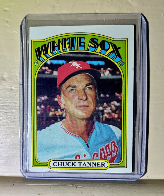 Chuck Tanner 1972 Topps #98 Baseball Card Chicago White Sox Manager - Baseball Card Single