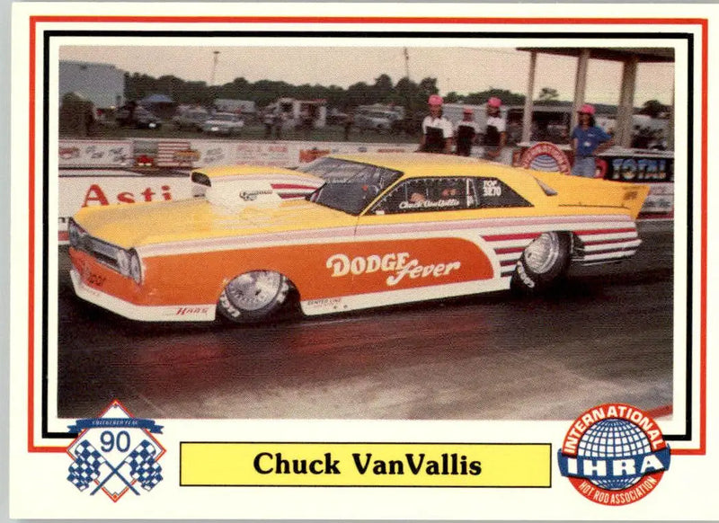 Chuck VanVallis - 1990 Checkered Flag IHRA - #31 - Racing - Racing Card Single