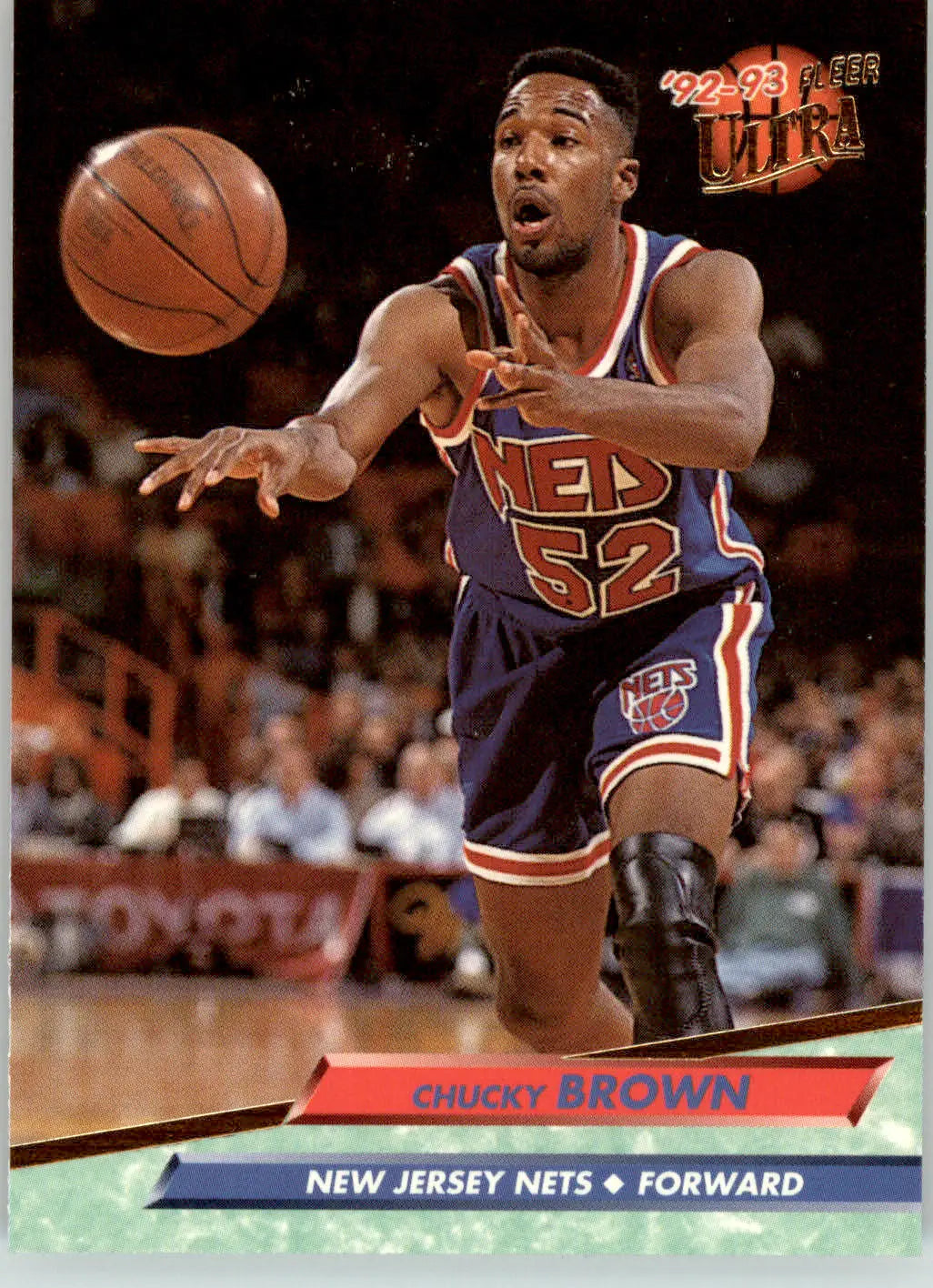 Chucky Brown - 1992-93 Ultra - #313 - Basketball - Basketball Card Single